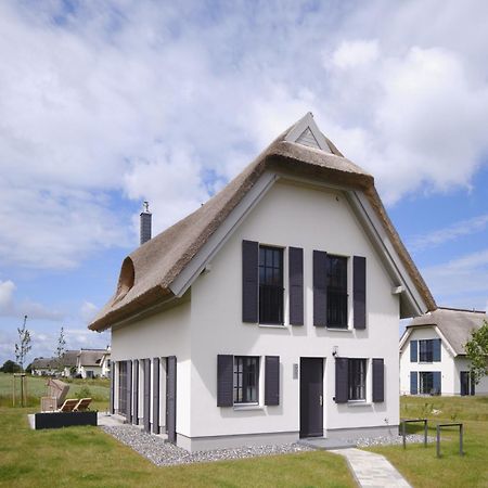Reetland Am Meer - Luxusplus Reetdachvilla Mit 4 Schlafzimmern, Aussensauna, Loungebereich Und Kamin G07 درانسكي المظهر الخارجي الصورة