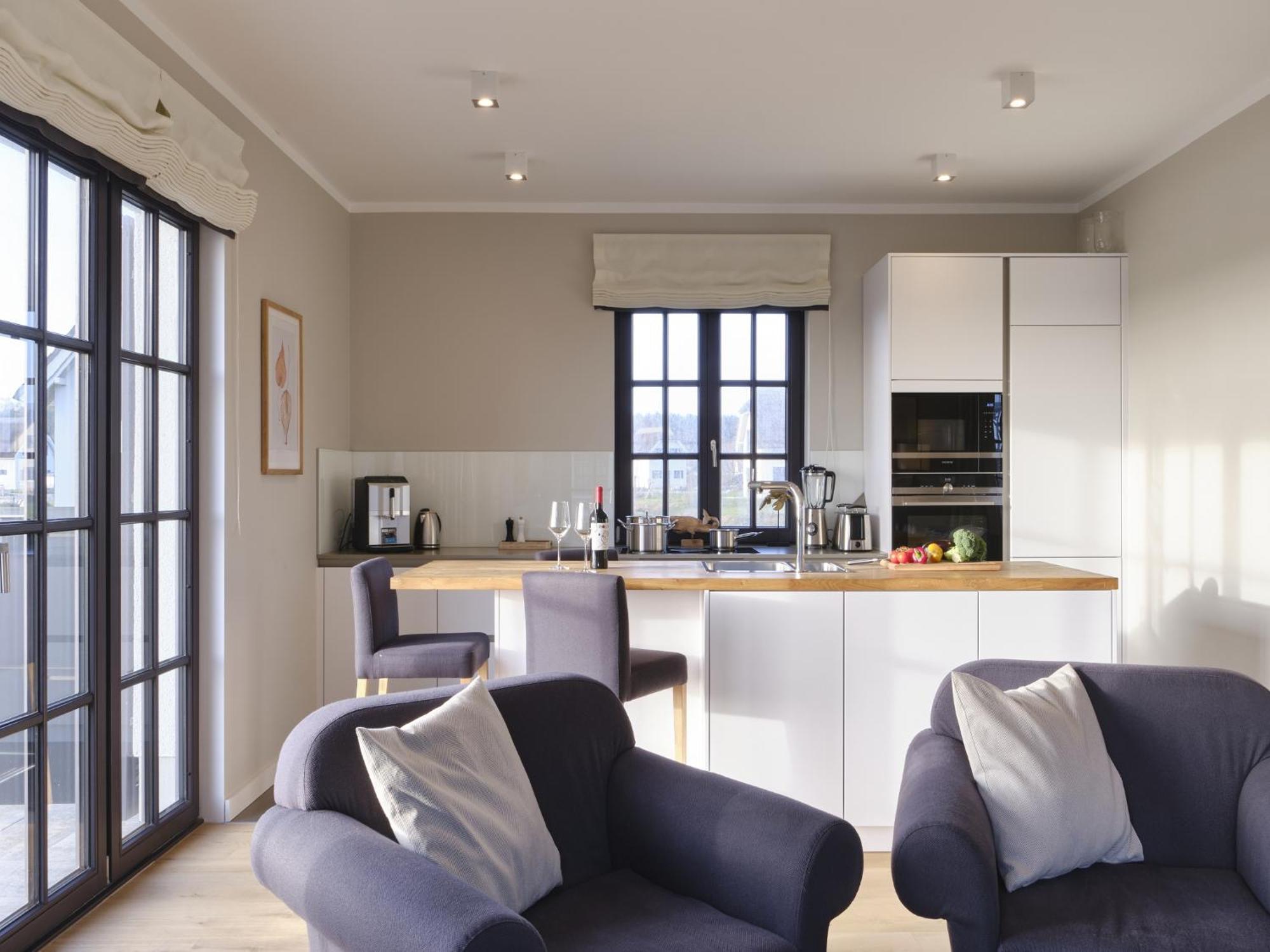 Reetland Am Meer - Luxusplus Reetdachvilla Mit 4 Schlafzimmern, Aussensauna, Loungebereich Und Kamin G07 درانسكي المظهر الخارجي الصورة